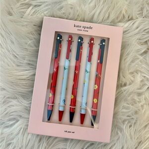 Kate Spade Floral Ink Pen Set